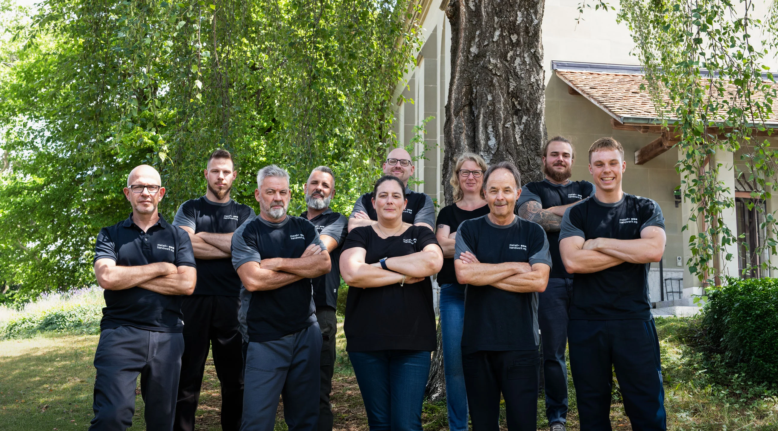 Metall + Handwerk Team Foto